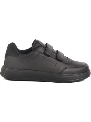 Siyah Cırtlı Unisex Spor Ayakkabı DRK158 G