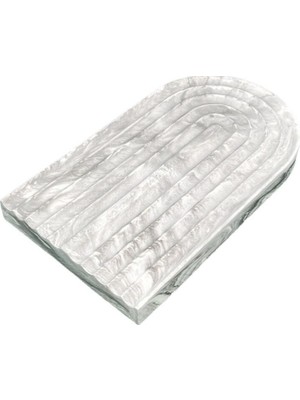 Beton Çok Amaçlı Sunum Servis Tepsisi 20 cm Dekoratif Sunumluk Orgaziner Takılık