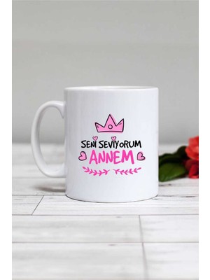 Sevgili Anneye Özel Doğum Günü Kupa Bardak, Şık ve Anlamlı Hediye Seçeneği