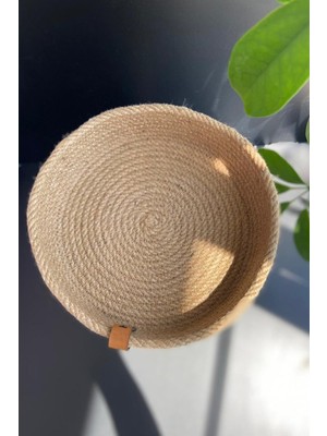 El Yapımı Büyük Boy Klasik Hasır Sepet, Çok Amaçlı Kullanım Için Ideal.