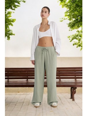 Simli Bürümcük Pantolon