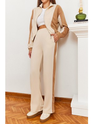 Shade Kadın Biye Detaylı Alt-Üst Takım