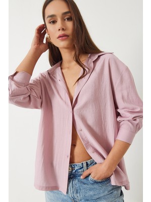 Shade Kadın Uzun Kollu Regular Olivia Gömlek