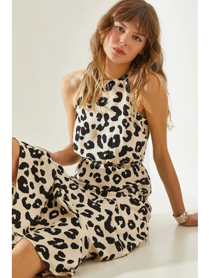 Kadın Halter Yaka Elbise