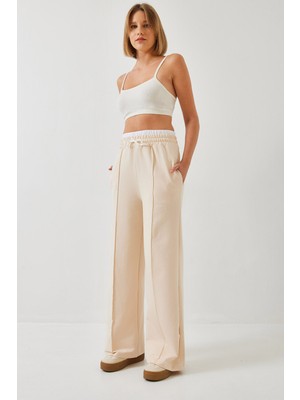 Shade Kadın Bel Bağlamalı Lastikli Pantolon Mbhs