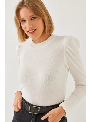 Shade Kadın Prenses Kol Fitilli Bluz