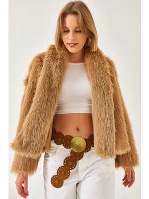 Shade Kadın Premium Suni Kürk Ceket