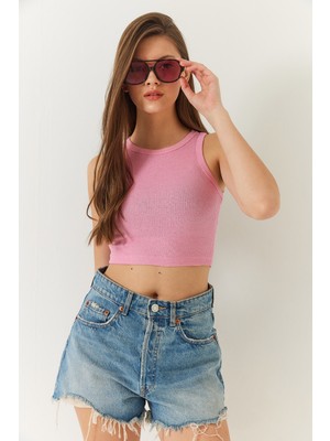 Shade Kadın Fitilli Kaşkorse Ikili Bluz