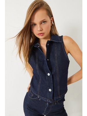 Shade Kadın Bootcut Denim Yelek