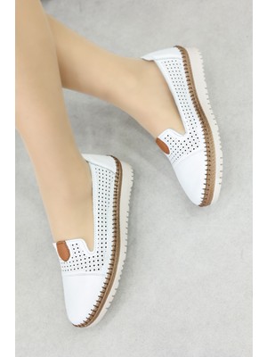 Fast Step Hakiki Deri  Kadın Casual Ayakkabı 139ZA500-1