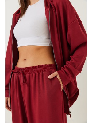 Shade Kadın Fermuarlı Modal Alt-Üst Takım