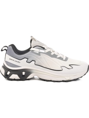 Beyaz Fileli Hafif Erkek Spor Ayakkabı PCI-11054 M