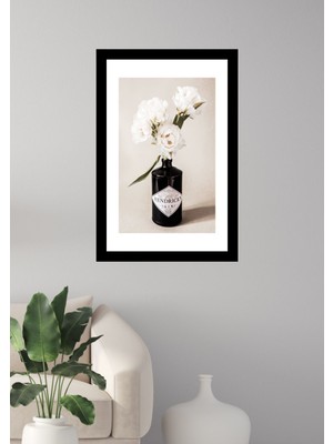 Çerçeve Görünümlü Hendrick's Duvar Dekoru, Renkli, 20X30 Cm, Salon ve Yatak Odası Için