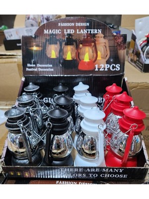 Renkli Ramazan Bayramı Dekoru, Pilli Kandil Işığı, Şık ve Işıl Işıl Süs