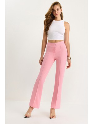 Shade Kadın Çima Detaylı Ispanyol Paça Pantolon