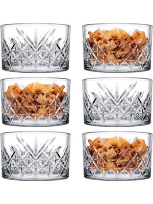 6'lı Beyaz Çerezlik Kase Seti, Şık ve Dayanıklı Tasarım