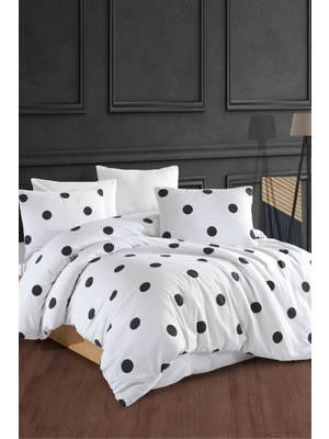 Lastikli Çarşaflı Nevresim Takımı | Puantiye