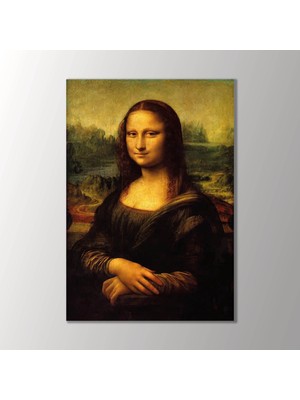 Bes Tablo Bestablo Renk Katan Detaylar BTSYT-0060 Mona Lisa Kanvas Tablo