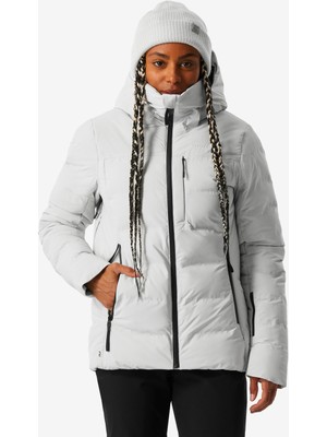 Wedze Kadın Şişme Kayak Montu - Bej - 900 Warm