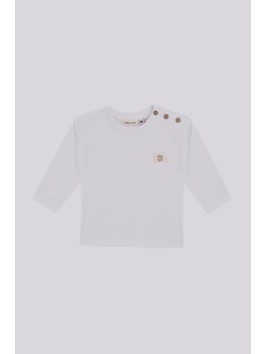 Bg Store Erkek Bebek Beyaz Tshirt
