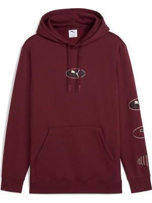 Puma Ess Logo Lab Execution Ho Bordo Erkek Sweatshirt