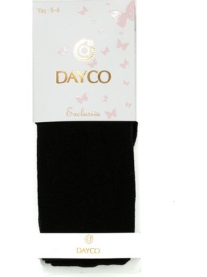 Dayco Çocuk Külotlu Çorap Siyah Renk