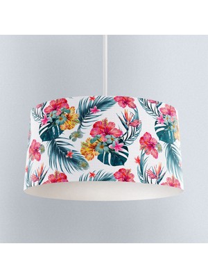 Çiçek Desenli Renkli Modern Avize BMAV-1031