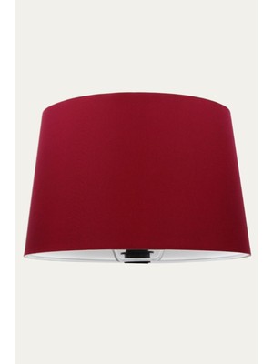 Şık Bordo Lambader Şapkası ile Evine Renk Kat!