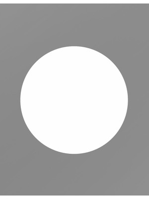 15 cm Beyaz Glop Fanus Avize Camı, Şık ve Zarif Tasarımıyla Dekorasyonunuza Şıklık Katın