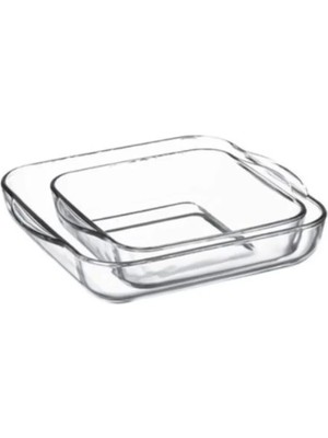 159028 Kare Borcam Seti 2 Parça, Şık ve Dayanıklı Mutfak Aksesuarı