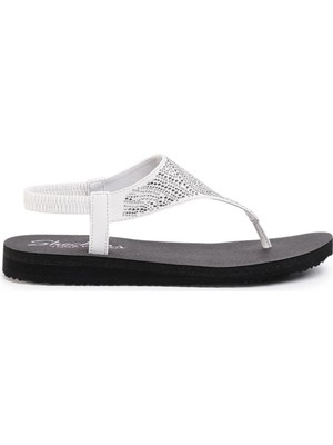 Skechers Kadın Sandalet 32919-WHT