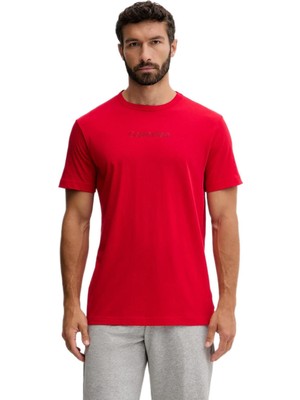 Calvin Klein Erkek Kırmızı T-Shirt 000NM2748E