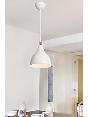 Beyaz Sarkıt Avize, Salon, Yatak Odası, Mutfak ve Koridor Için Şık Aydınlatma