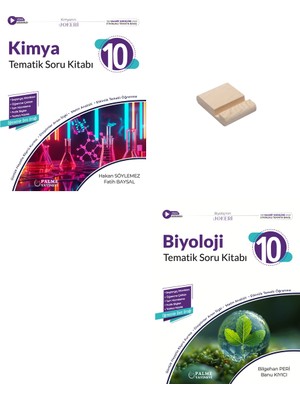 Palme Yayıncılık 10. Sınıf Joker Kimya ve Biyoloji Tematik Soru Bankası + Telefon Tutucu
