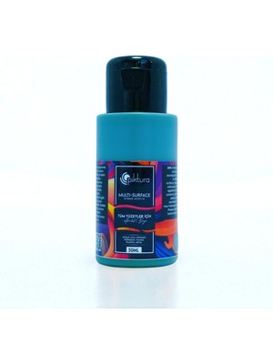 Piktura Akrilik Multisurface Boya 50ML Zümrüt
