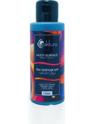 Piktura Akrilik Multisurface Boya 120ML Pasifik