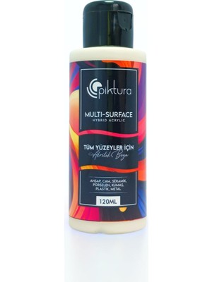 Piktura Akrilik Multisurface Boya 120ML Kemik