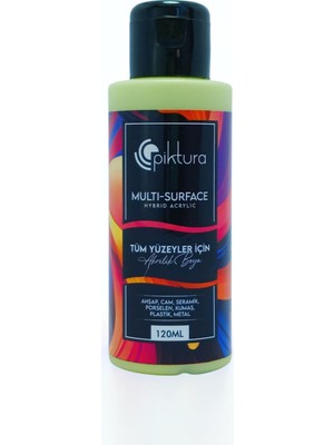 Piktura Akrilik Multisurface Boya 120ML Zeytin Yeşili