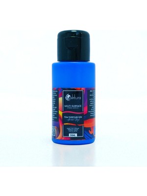 Piktura Akrilik Multisurface Boya 50ML Mavi Inci
