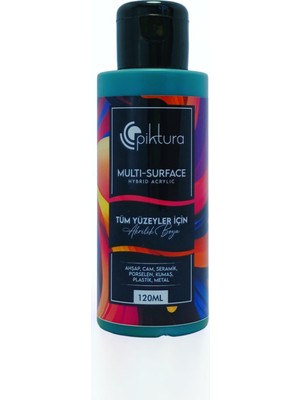 Piktura Akrilik Multisurface Boya 120ML Derin Yeşil