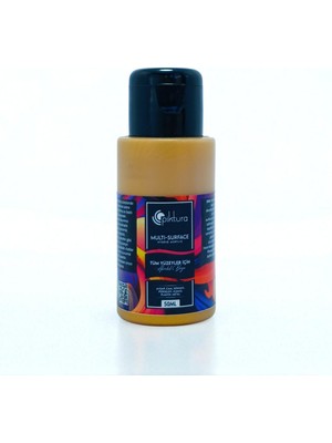 Piktura Akrilik Multisurface Boya 50ML Metalik Altın
