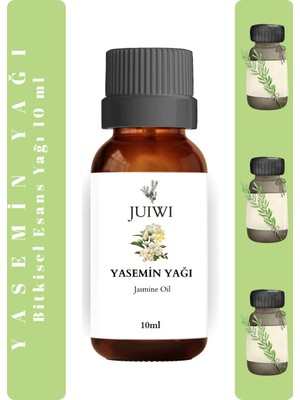 JUIWI Bitkisel Uçucu Koku Yağı Difüzör Esansı Buhurdanlık Yağı Yasemin Uçucu Yağı 10 ml
