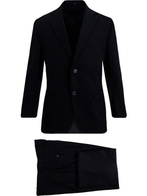 Uki Lacivert 4 Drop Klasik Takım Elbise