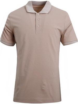 Uki Taş Comfort Fit Polo Yaka Pike T-Shirt