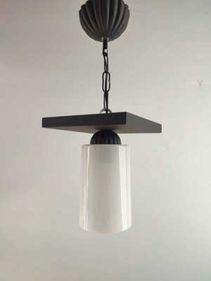 Şık Siyah Modern Antre ve Çocuk Odası Avizesi, Estetik ve Işlevsel Aydınlatma