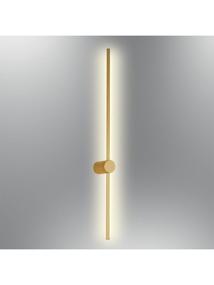 Şık Sarı Mınus LED Tasarım Aydınlatma, Estetik ve Modern Dekorasyon Parçası