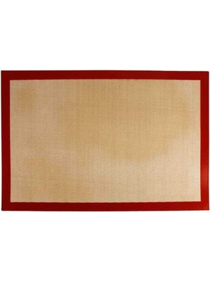 Bej Silikon Pişirme Matı 40X60 Cm, Sağlıklı ve Pratik Mutfak Gereci