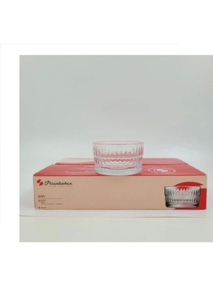 4'lü Damla Desenli Rain Cam Kase Seti 185 Cc, Orjinal Kutulu, Canlı Turuncu Renk