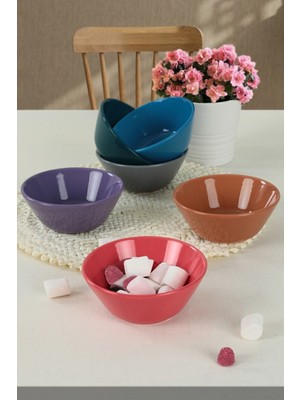 Çok Renkli Hitit Kase 14 Cm, Şık ve Dayanıklı, Paket Içeriği 1 Adet