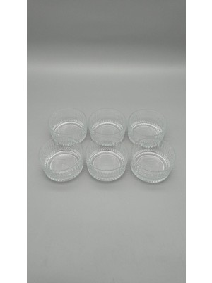 Turuncu Renkli 6'lı 300 cc Kase Seti, Dayanıklı ve Şık Tasarım